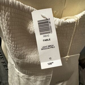 Aritzia Wilfred light birch fable dress